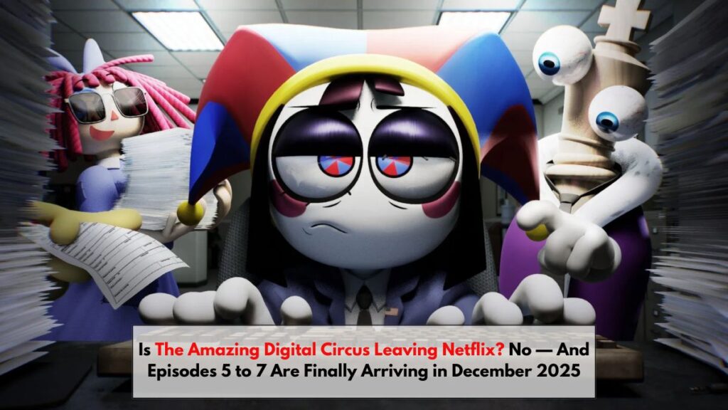 Is The Amazing Digital Circus Leaving Netflix? No — And Episodes 5 to 7 Are Finally Arriving in December 2025